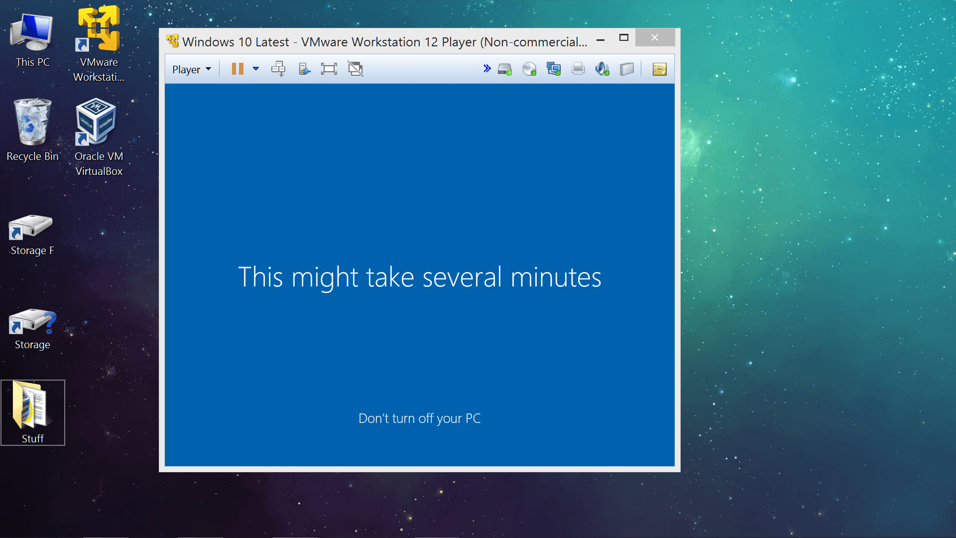 set up a windows virtual machine on mac